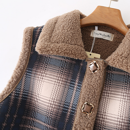 Sierra Lodge Geruite Gilet