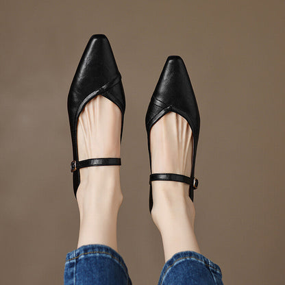 Solenza™| Eliza Platte Sandalen