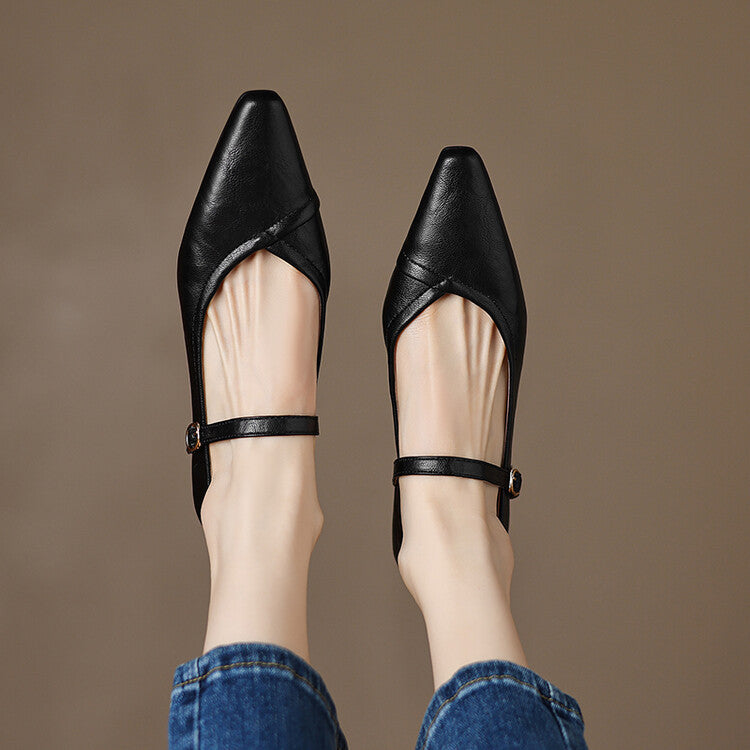 Solenza™| Eliza Platte Sandalen