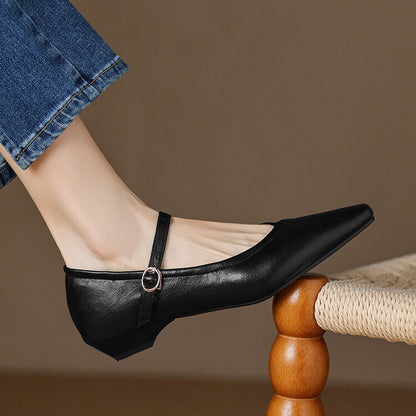 Solenza™| Eliza Platte Sandalen