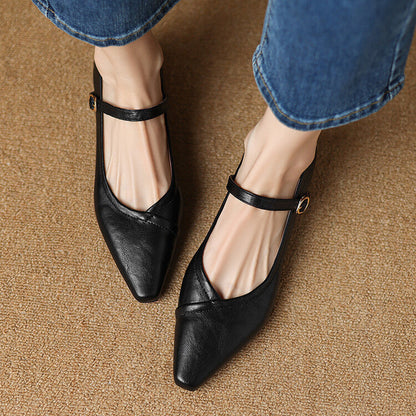 Solenza™| Eliza Platte Sandalen