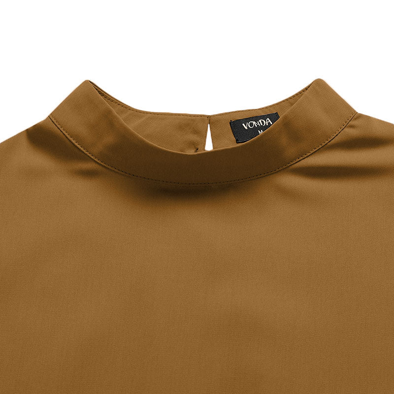 Sofia High-Collar overhemd