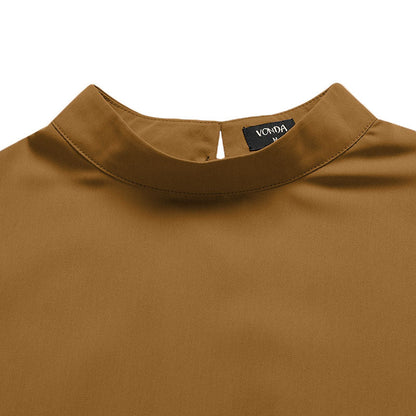 Sofia High-Collar overhemd