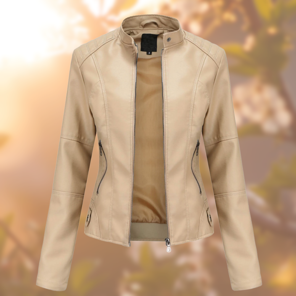 Giorgina™ – Stilvolle Damen-Lederjacke