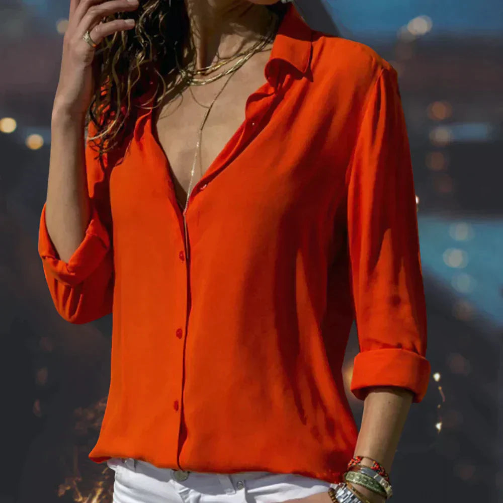 Classic Button-Up Top