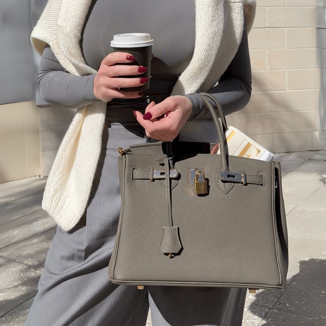 Flair. – Luxe leren handtas