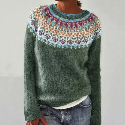 Rylie – Gemütlicher Strickpullover im Vintage-Stil