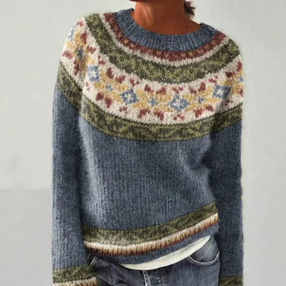 Rylie – Gemütlicher Strickpullover im Vintage-Stil