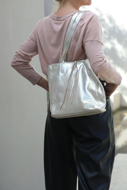 Florence Silver Purse