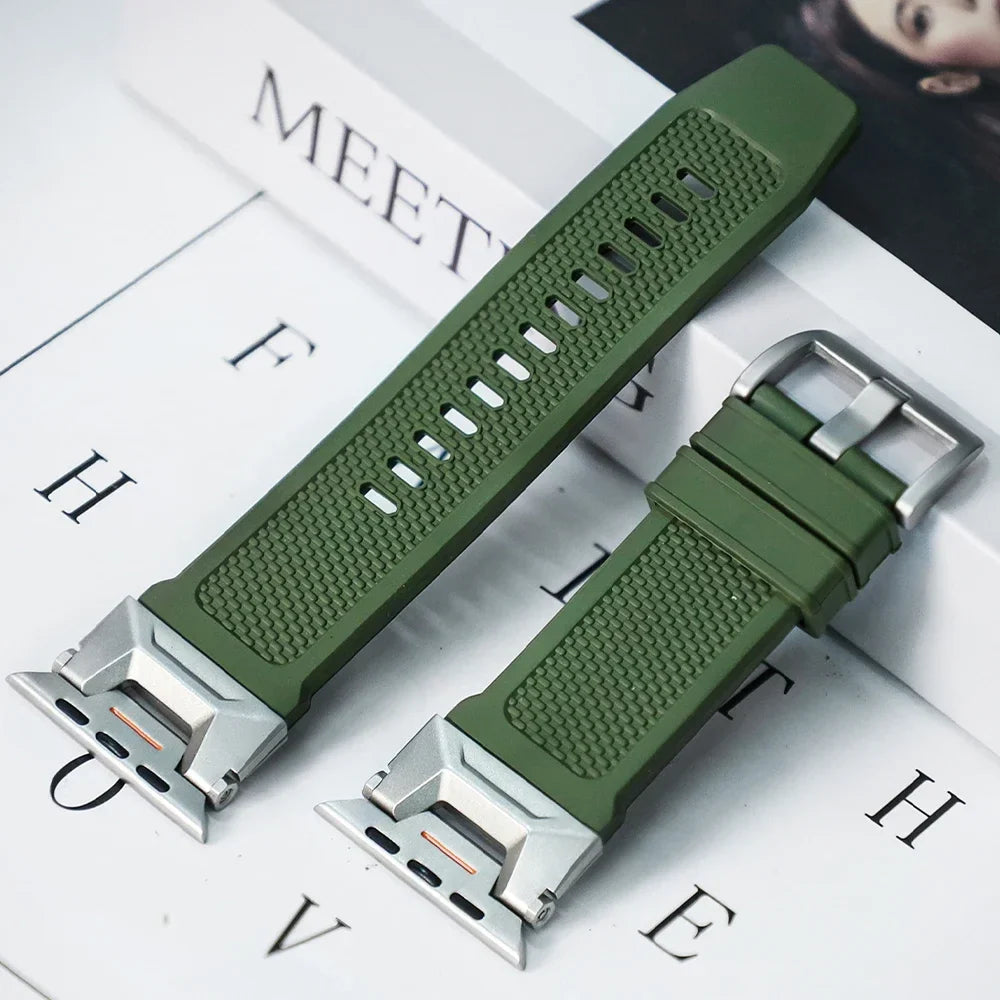Caldera siliconen Apple Watch-band