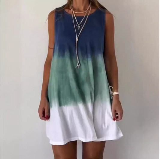 Rosalie | Elegante mouwloze vrijetijdsjurk