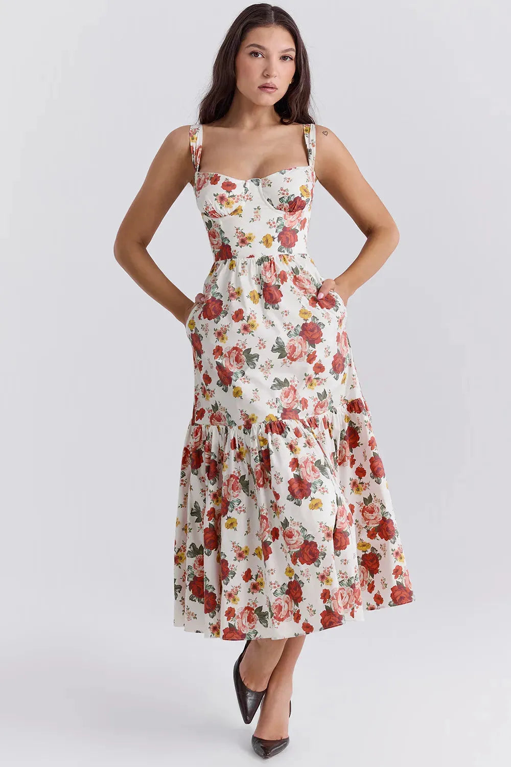 Elia | Midi Kleid