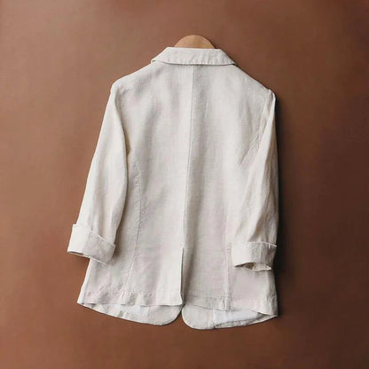 Elise Relaxte Linnen Blazer