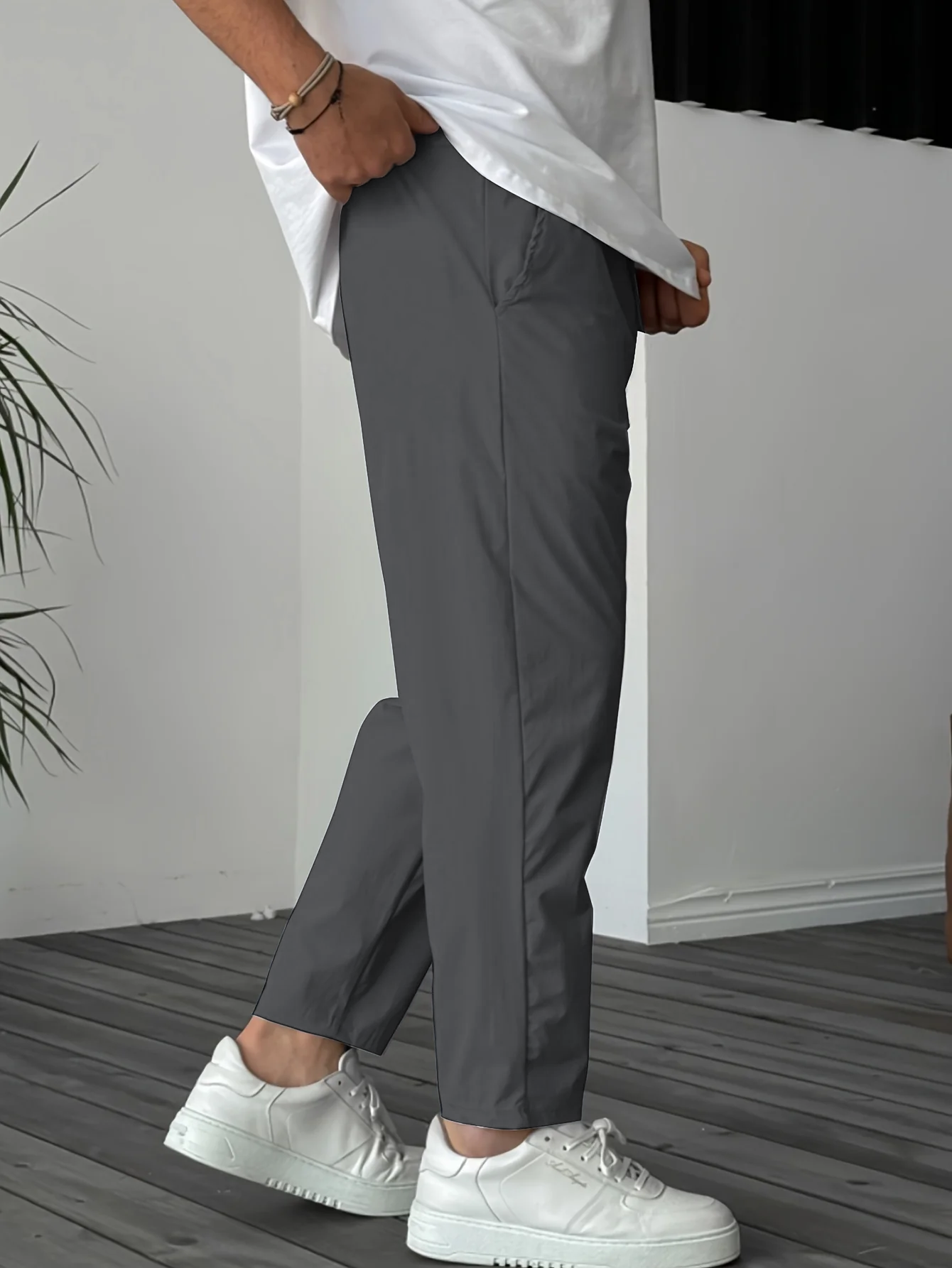 Vittorio™ | Elegante, schmal geschnittene Hose mit Kordelzug