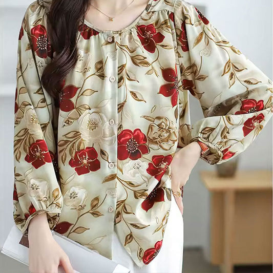 Emily Blouse met bloemenprint