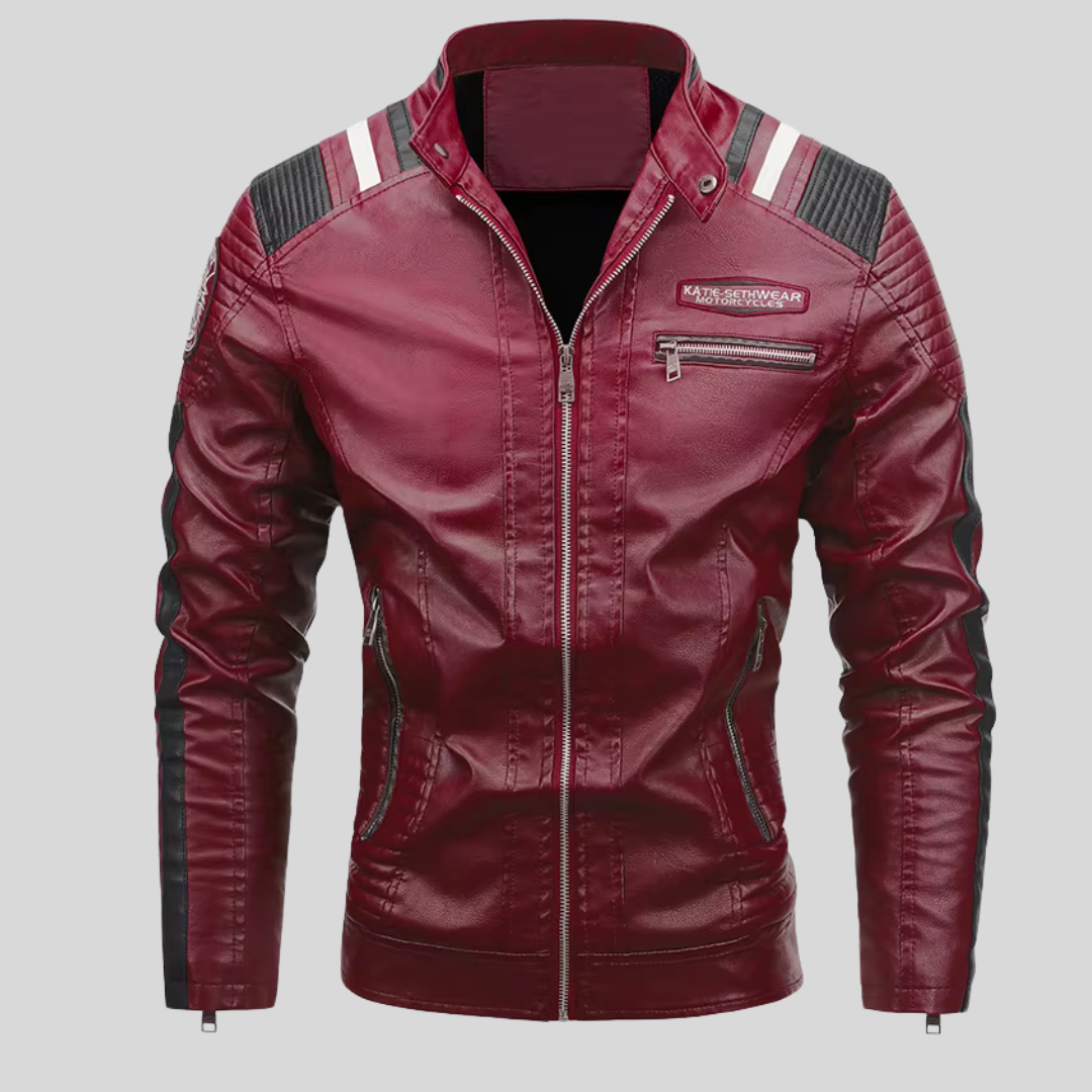 Mart | Leren Motorjas