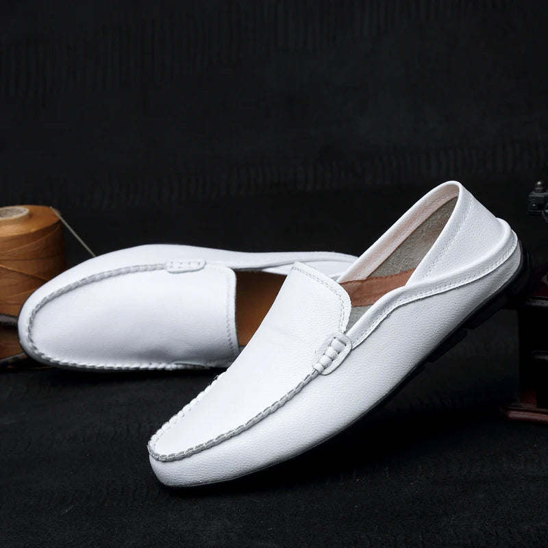 Monza Driving Loafers aus Leder