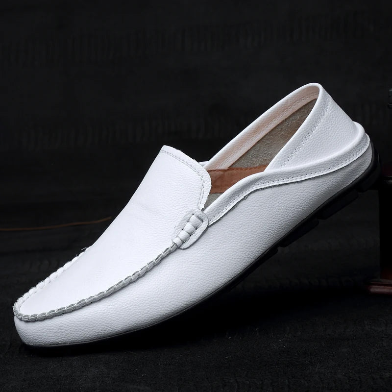 Monza Driving Loafers aus Leder