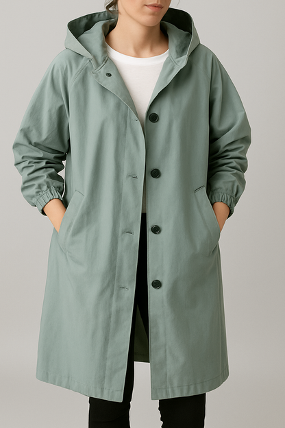 Lunara - Stijlvolle Trenchcoat met Riem