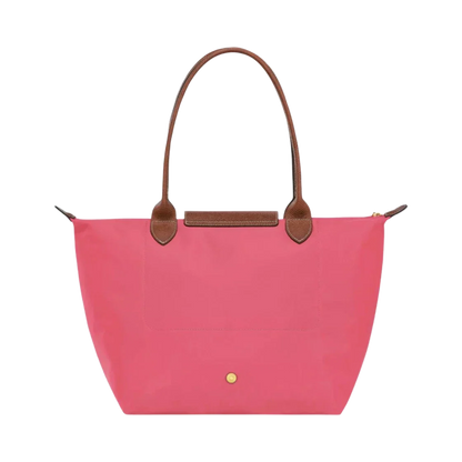 Hofer | Grote Le Pliage Shopper, Granaatrood