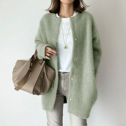 Grace – Klassischer Cardigan-Mantel