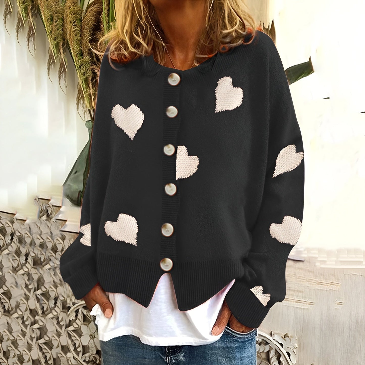 Mette | Herz-Pullover