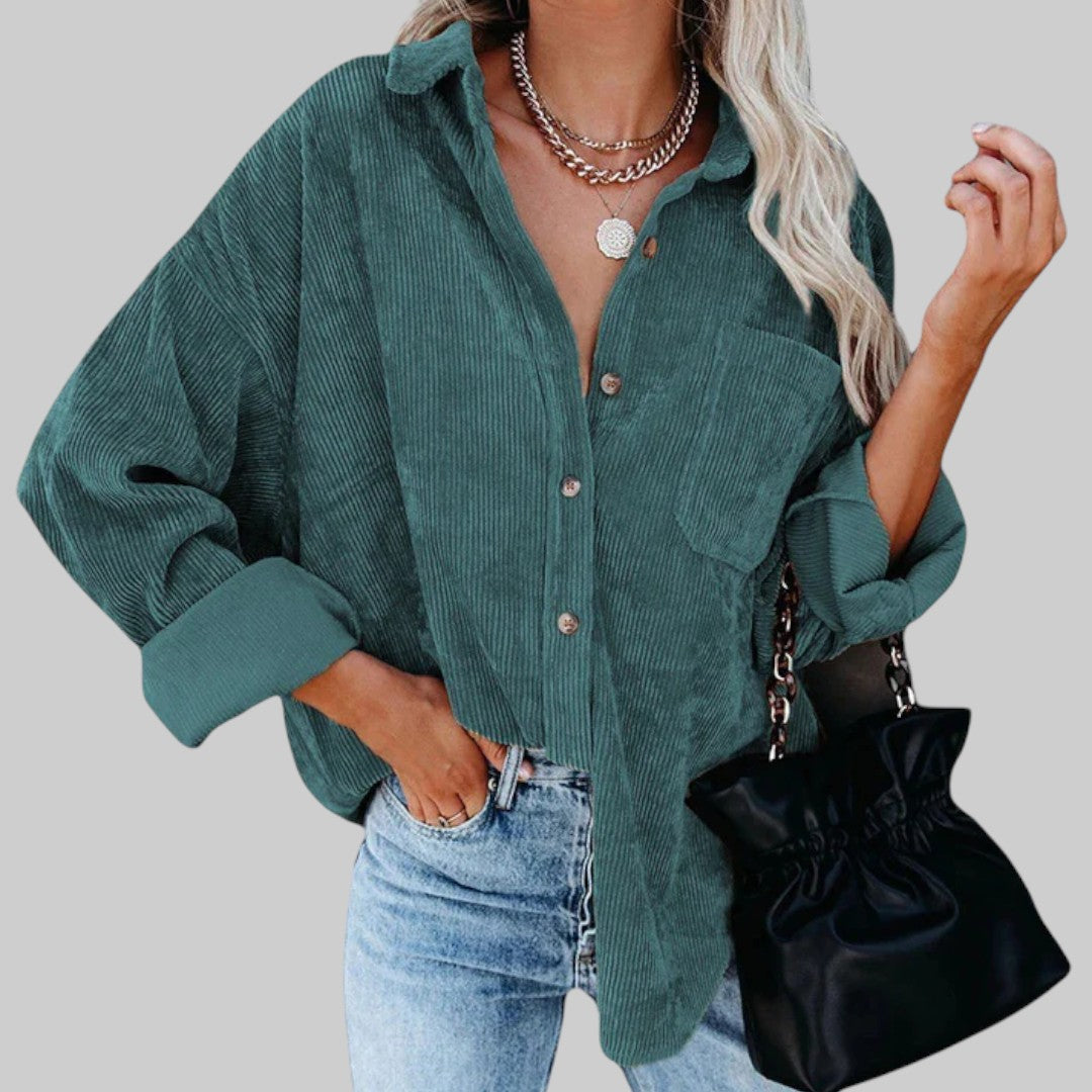 JANA | OVERSIZE HERFSTBLOUSE