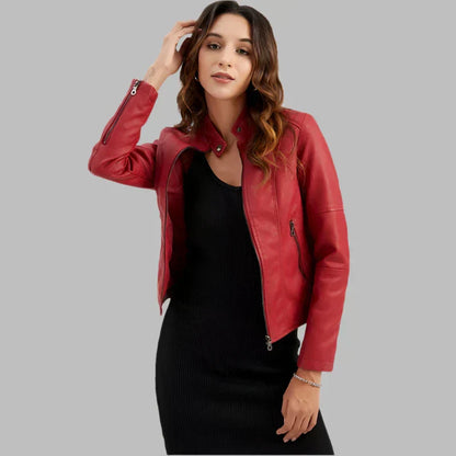 Nova | Chique leren jas