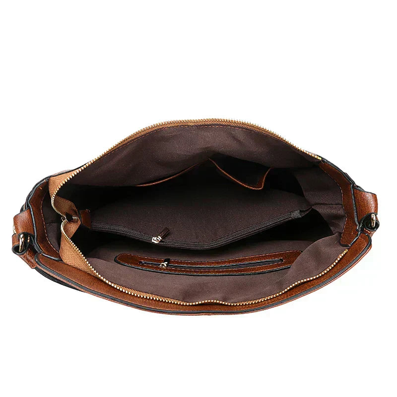 Romy - Leder Schultertasche
