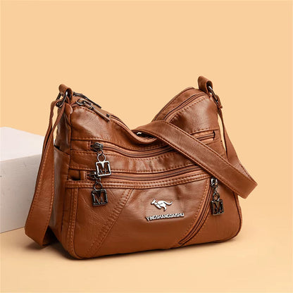 Olmera - Mehrfach-Taschen Schultertasche