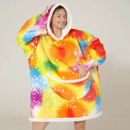 Teddy | Oversized hoodie-deken voor volwassenen en kinderen