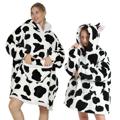 Teddy | Oversized hoodie-deken voor volwassenen en kinderen