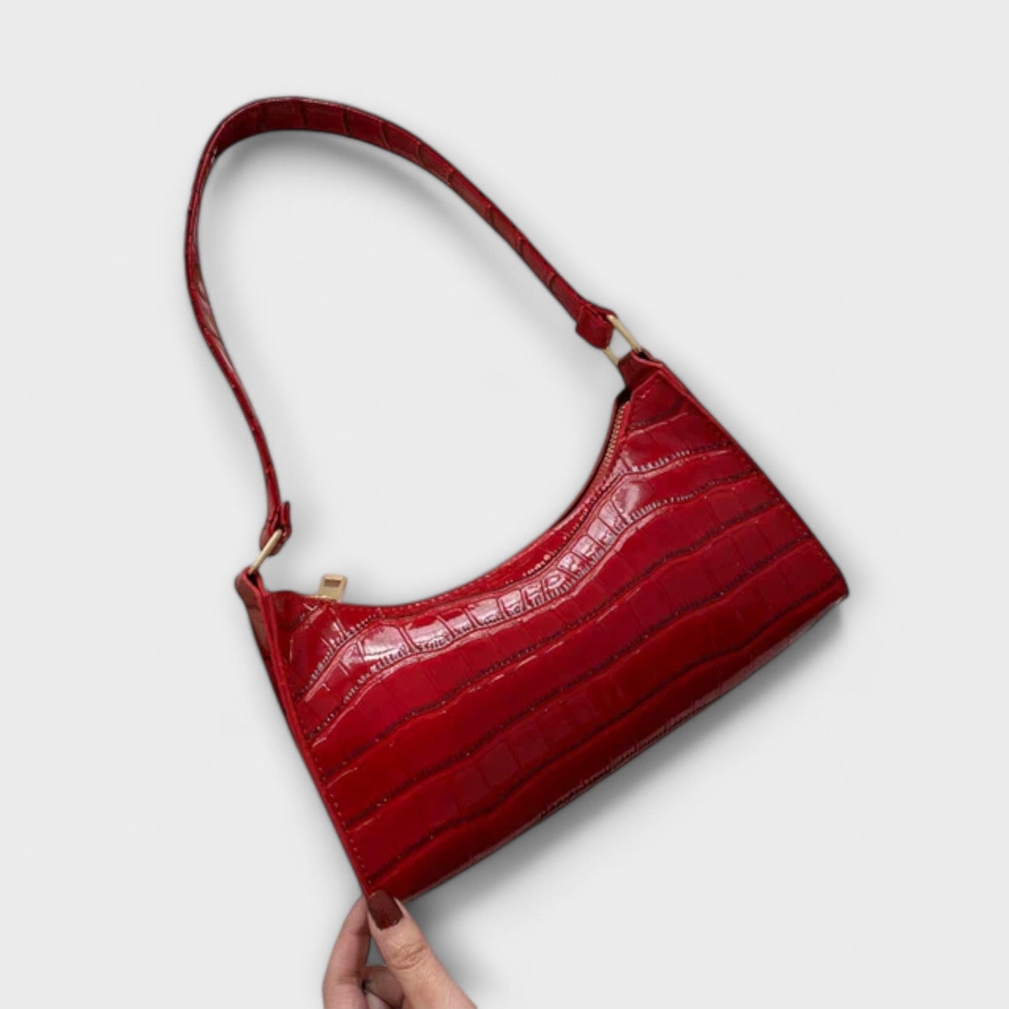 Ivy - Glanzende Leren Tas