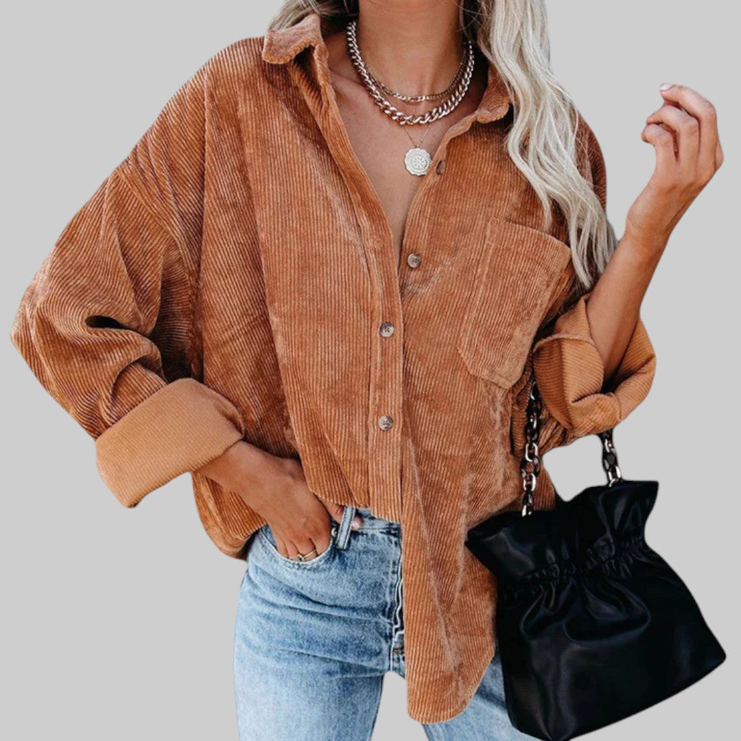 JANA | OVERSIZE HERFSTBLOUSE