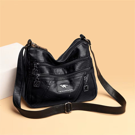Olmera - Mehrfach-Taschen Schultertasche