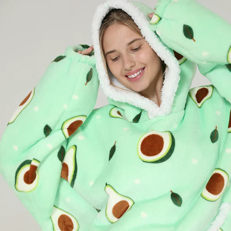 Teddy | Oversized hoodie-deken voor volwassenen en kinderen
