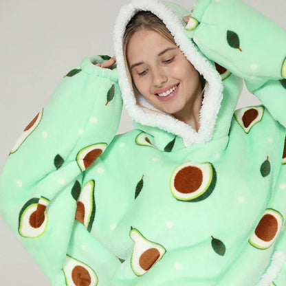 Teddy | Oversized hoodie-deken voor volwassenen en kinderen