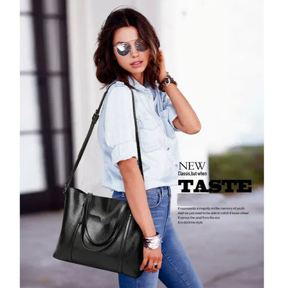 Kelley | Luxuriöse Lederhandtasche