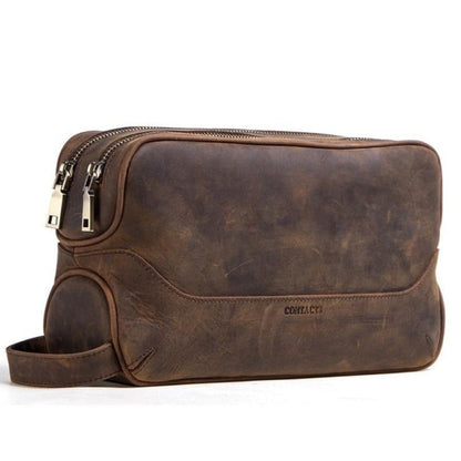 Crazy Horse Leder toilettas