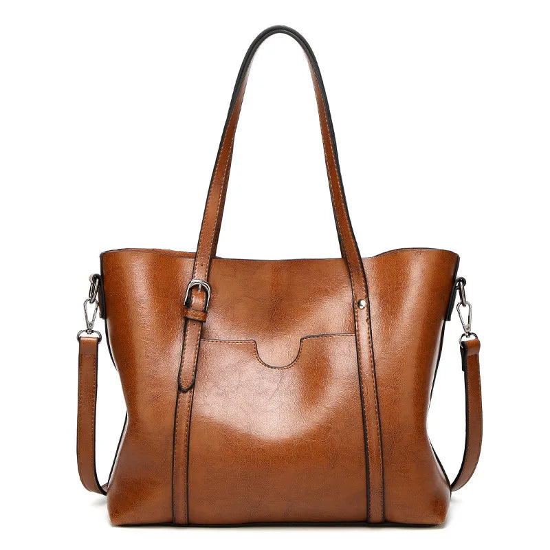 Kelley | Luxuriöse Lederhandtasche