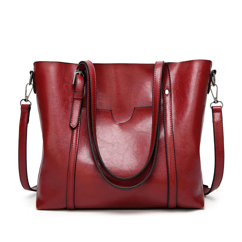 Kelley | Luxuriöse Lederhandtasche