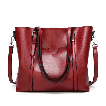 Kelley | Luxuriöse Lederhandtasche
