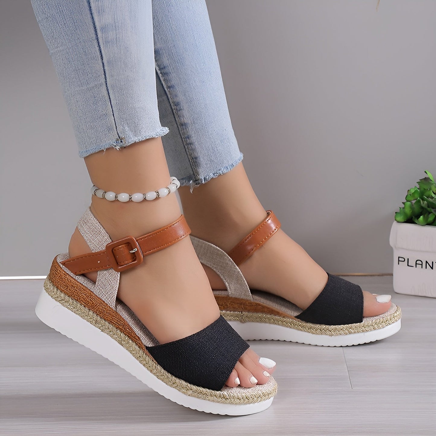 Hanna™ Orthopädische Sandalen - Unterstützender, Stoßdämpfender Komfort