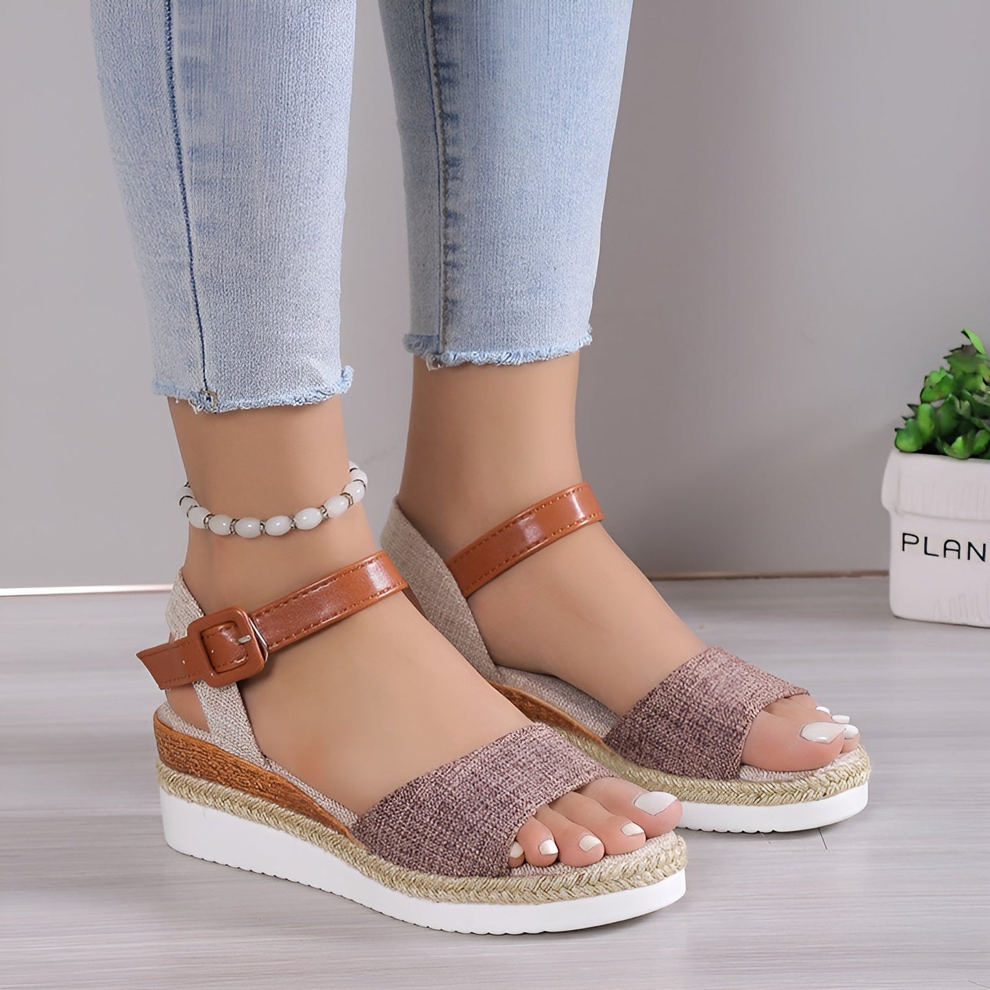 Hanna™ Orthopädische Sandalen - Unterstützender, Stoßdämpfender Komfort