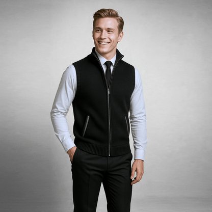 Lansbury vest met rits