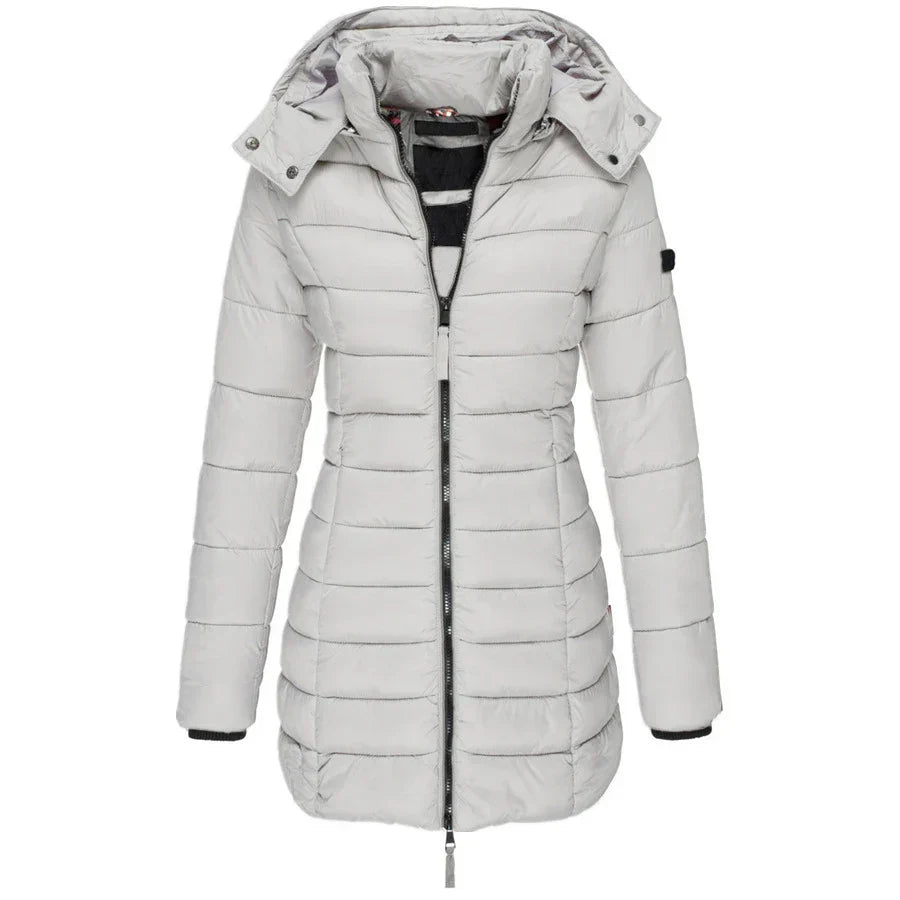 Camille | Elegante parka met warme voering