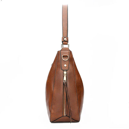 Romy - Leder Schultertasche