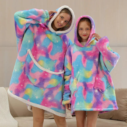 Teddy | Oversized hoodie-deken voor volwassenen en kinderen