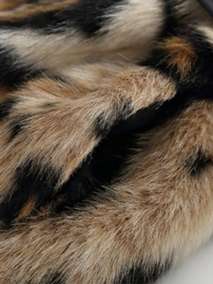 Leopard-Trenchcoat