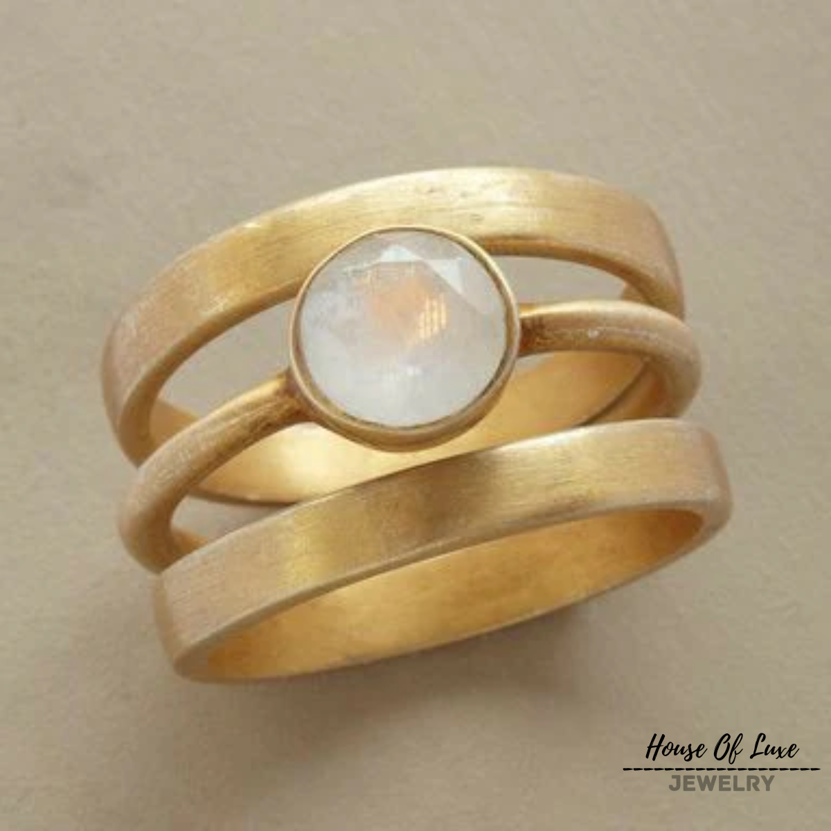 Vintage Gold Mondstein Ring SALE!